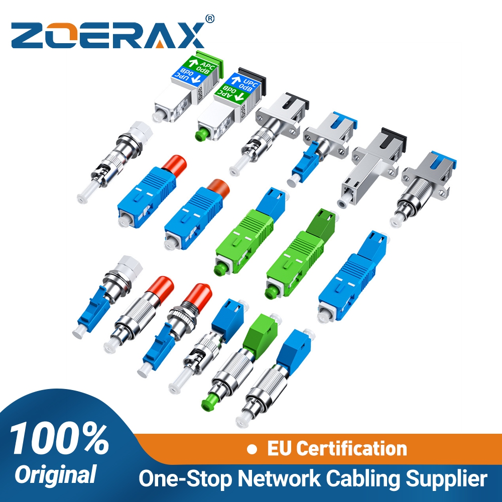Energy Monitor Meter - ZoeRax FC SC ST LC オス-メス光ファイバーコネクタ