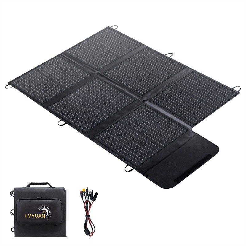 Lvyuan倉庫IP67防水ポータブル折りたたみ式PETフレ - Solar Panel 200W のレビューと価格