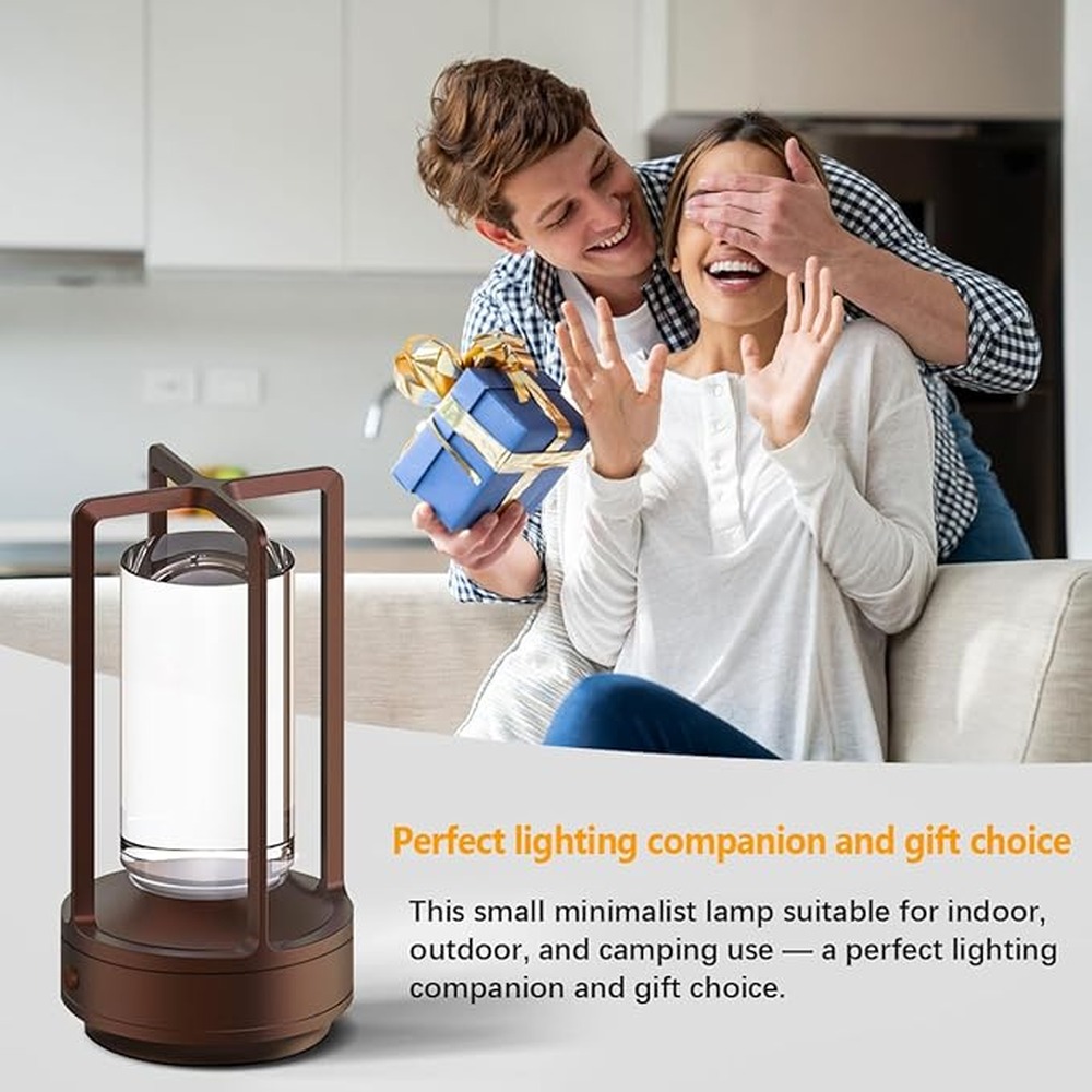 スタイリッシュな電話ボックス型ランプ。コードレスで、明るさを - Solar Lamp のレビューと価格