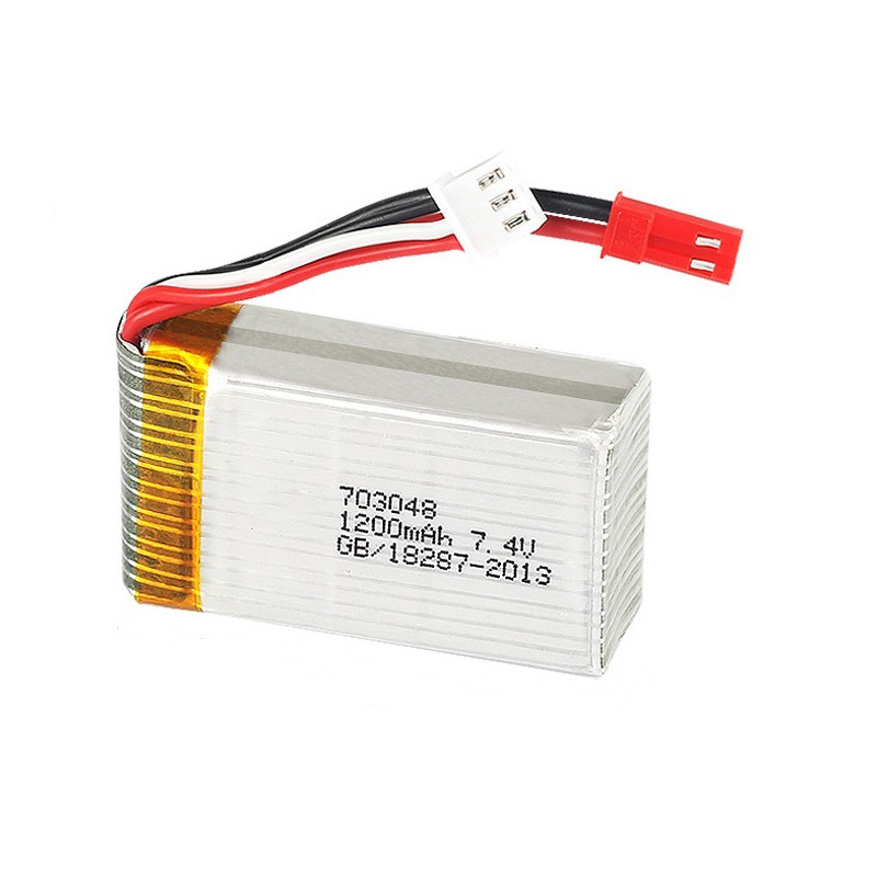 リポバッテリー 2S 7.4V 1200mAh 703048 - Lithium Battery 12V のレビューと価格