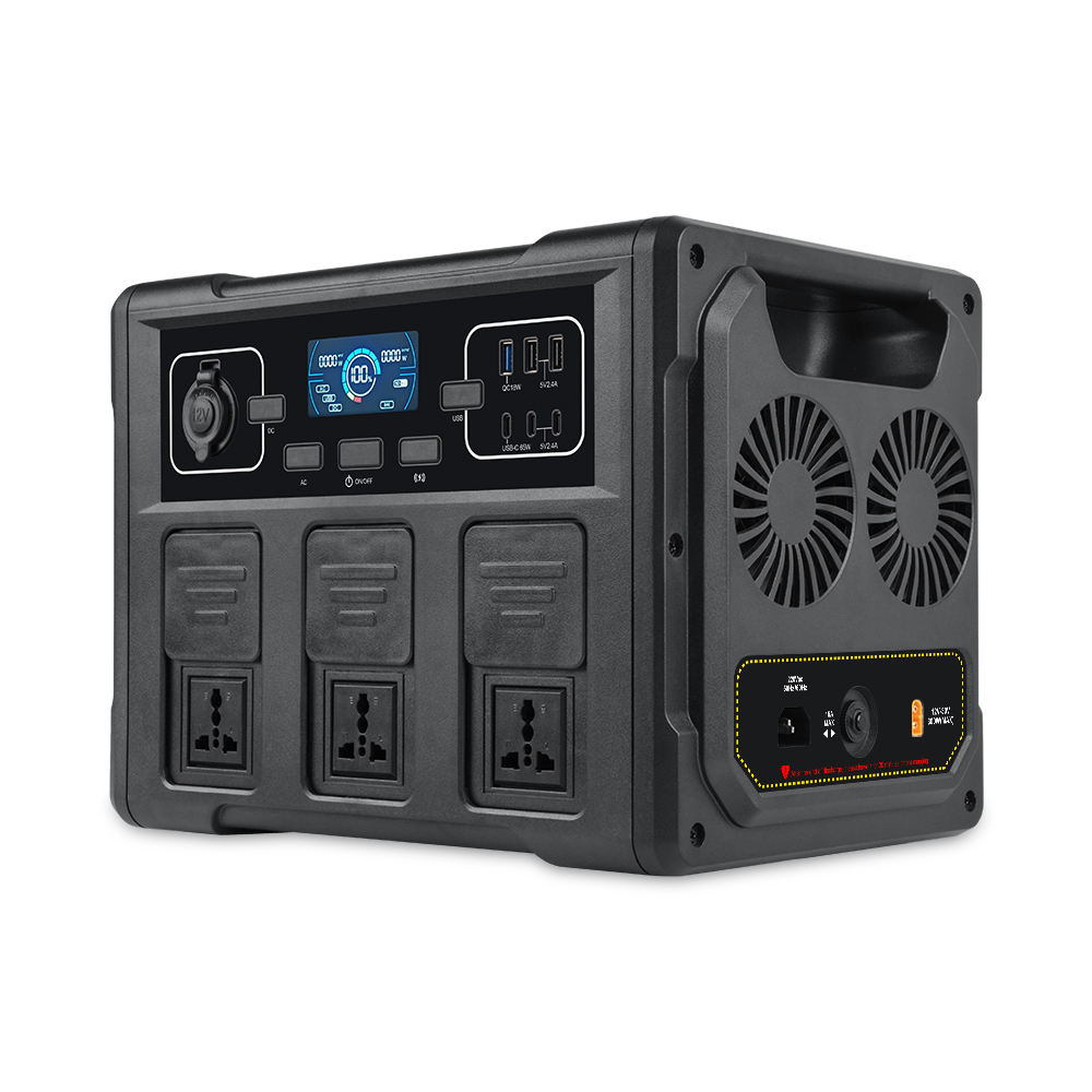 1200Wポータブルソーラー発電機、LiFePO4バッテリー - Portable Power Station のレビューと価格