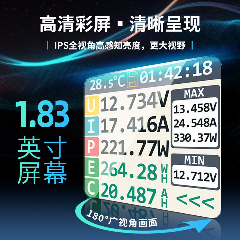 XT60-C2 RCワットメーター。16ビットADC、双方向 - Energy Monitor Meter のレビューと価格