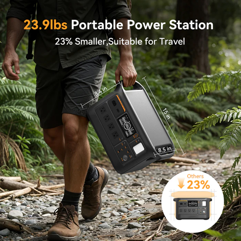 急速充電対応、1500W/1800Wの出力、持ち運び可能なポ - Portable Power Station のレビューと価格