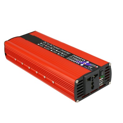 3000W インバーター カーインバーター デュアルUSB電 - Power Inverter のレビューと価格