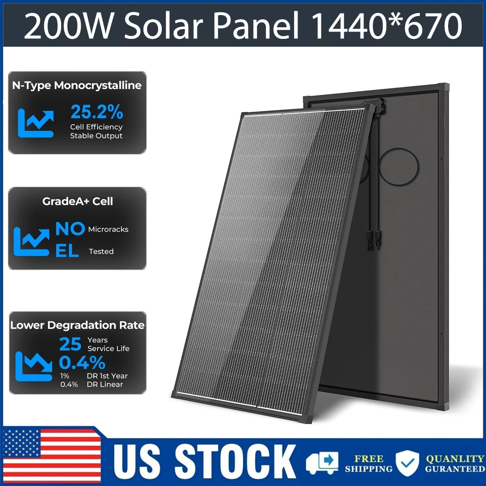 AeternaSol 400W/200W 太陽光パネル 18 - Solar Panel 200W のレビューと価格
