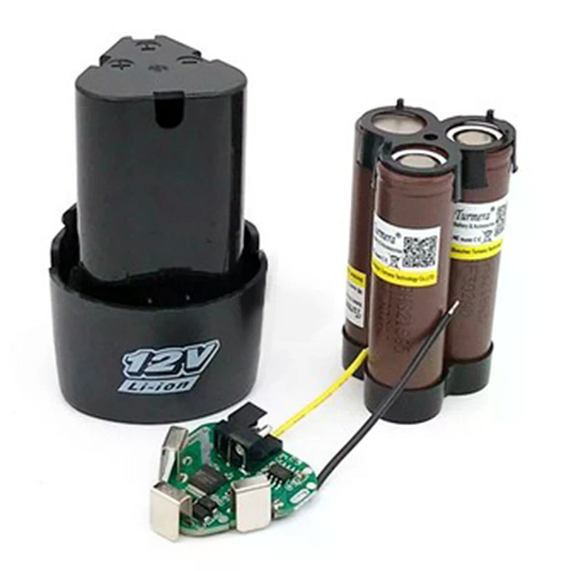 1Pc 12V 18650 リチウム電池ケースネジ不要のリチ - Lithium Battery 12V のレビューと価格