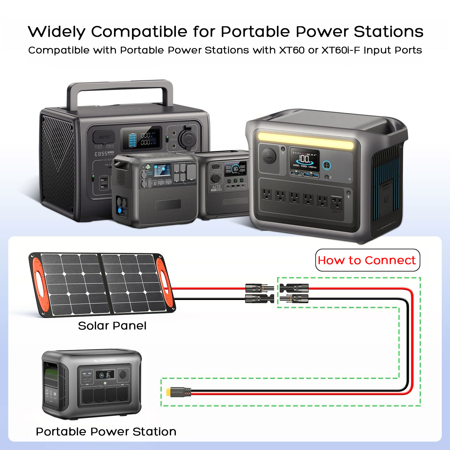 6m/3m/1.5m XT60 - ソーラーパネルコネクタ充 - Solar Generator のレビューと価格
