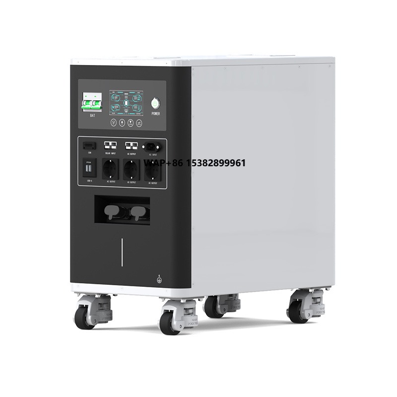 6.6kWhポータブル家庭用蓄電ステーション、6000Wイン - Portable Power Station のレビューと価格